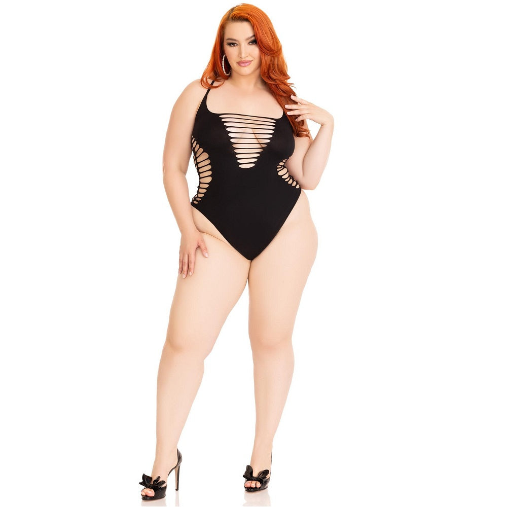 leg-avenue-shredded-thong-bodysuit-black-plus-size